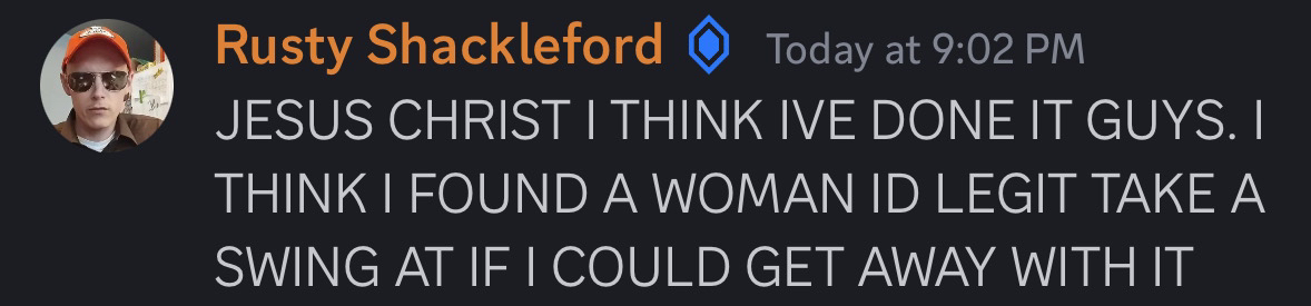 A comment asking why you do not despise people who murder